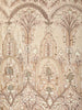 Cream Floral Embroidered Raw Silk Sherwani Suit
