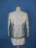 Cream Floral Designed Sherwani Suit - Diadem