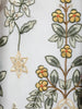 Cream Georgette Floral Embroidery Sherwani And Pant Set