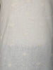 Cream White Thread Embroidery Cotton Kurta Set With Pant
