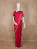Crimson Pink Butta Woven Design Kanchipuram Silk Saree