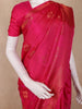 Crimson Pink Butta Woven Design Kanchipuram Silk Saree