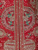 Dark Pink Floral Sequins and Beads Embroidered Design Palazzo Set with Dupatta