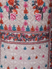 Crimson Red Floral Thread Embroidered Design Cotton Straight Cut Salwar Suit with Dupatta