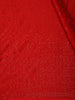 Crimson Red Heavy Stone Embellished Design Satin Party Wear Saree with Stone Work Border