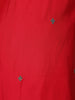 Crimson Red Sequins Embroidery Georgette Salwar Suit - Diadem