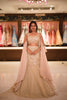 Champagne Beige Heavy Sequins Embroidered Net Mermaid Lehenga