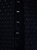 Dark Blue Geometric Beads Embroidered Design Velvet Men's Sherwani Suit