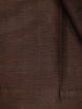 Dark Brown Solid Design Pure Tussar Silk Saree