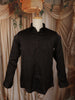 Dark Coffee Brown Abstract Woven Design Pure Cotton Party Wear Full Sleeve Men Shirt