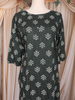 Dark Green Abstract Printed Design Cotton Kurti