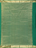 Dark Green Butta Woven Pure Kanchipuram Silk Saree
