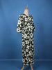 Dark Green Floral Printed Cotton Salwar Suit - Diadem