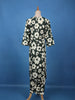 Dark Green Floral Printed Cotton Salwar Suit - Diadem