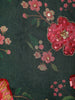 Dark Green Floral Printed Georgette Salwar Suit