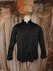 Dark Grey Abstract Woven Design Pure Cotton Party Wear Full Sleeve Men Shirt