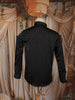Dark Grey Abstract Woven Design Pure Cotton Party Wear Full Sleeve Men Shirt