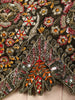 Dark Olive Green Floral Sequins and Thread Embroidered Design Satin Lehenga with Choker Dupatta