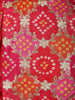 Dark Pink Bandhani Print Georgette Kids Kaftan Palazzo Set