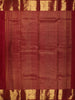 Dark Pink Butta Zari Woven Silk Saree with Rich Gold Border