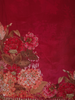 Dark Pink Floral Printed Design Cotton Palazzo Suit with Dupatta