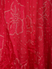 Dark Pink Floral Printed Design Georgette Party Wear Gown with Dupatta