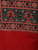 Dark Pink Kalamkari Printed Design Cotton Straight Cut Salwar Suit with Dupatta