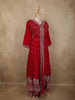 Dark Pink Heavy Sequins Embroidered Design Organza Mastani Lehenga with Dupatta