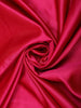 Dark Pink Satin Saree with Designer Border