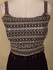 Dark Purple Embroidered Design Georgette Lehenga