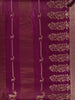 Dark Purple Deer Motif Semi Tussar Saree - Diadem