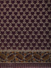 Dark Purple Ikat Printed Design Karishma Cotton Saree