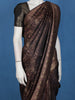 Dark Purple Paisley Woven Banarasi Silk Saree