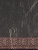 Dark Purple Paisley Woven Banarasi Silk Saree