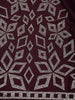 Dark Purple Solid Design Satin Silk Saree With Stone Embellished Border