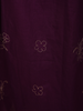 Dark Purple Solid Woven Design Cotton Co-ord Set