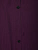 Dark Purple Striped Design Cotton Kurti