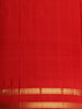 Dark Red Butta Woven Design Pure Kanchipuram Silk Saree with Zari Border