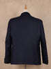 Dark Blue Abstract Designed Men's Suit for Reception - Diadem