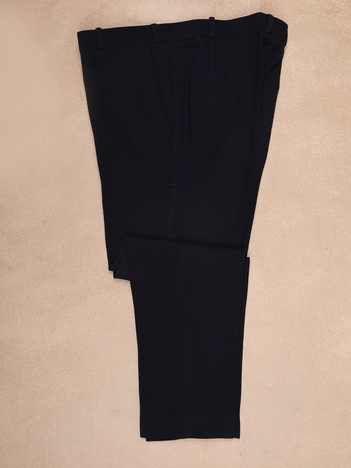 Dark Blue Floral Designed Men's Suit - Diadem
