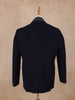 Dark Blue Solid Men's Suit
