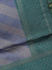 Dark Blue Striped Design Tissue Silk Saree - Diadem