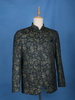 Dark Green Floral Designed Jodhpuri Men's Suit - Diadem