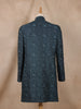 Dark Green Floral Designed Sherwani Suit for Reception