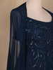 Dark Green Floral Embroidery Georgette Palazzo Salwar Suit - Diadem