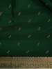 Dark Green Floral Woven Silk saree - Diadem
