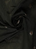 Dark Green Leaf Motif Woven Banarasi Silk Saree - Diadem