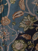 Dark Grey Floral Printed Semi Silk Salwar Suit - Diadem