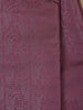 Dark Pink Floral Designed Fancy Art Silk Saree - Diadem