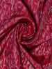 Dark Pink Floral Woven Pure Kanchipuram Silk Saree - Diadem